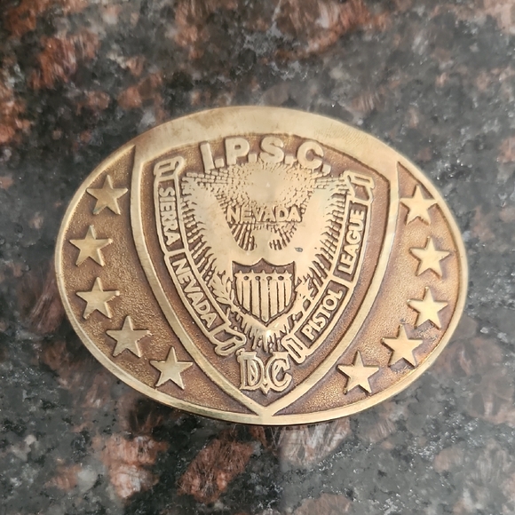 Other - Vintage IPSC Sierra Nevada Pistol Legue Belt Buckle
